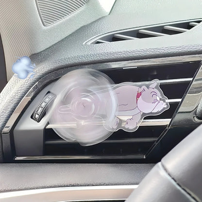 Tom and Jerry Cartoon Peripheral Car Air Outlet Decoration Air Conditioner Acrylic Clip Rotating Toy