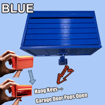 Wooden Wall Key Rack Space Saver Garage Organizer