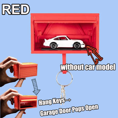 Wooden Wall Key Rack Space Saver Garage Organizer