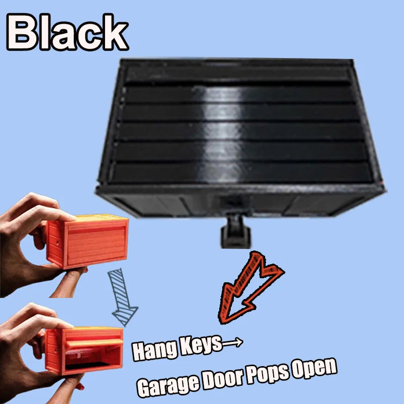 Wooden Wall Key Rack Space Saver Garage Organizer